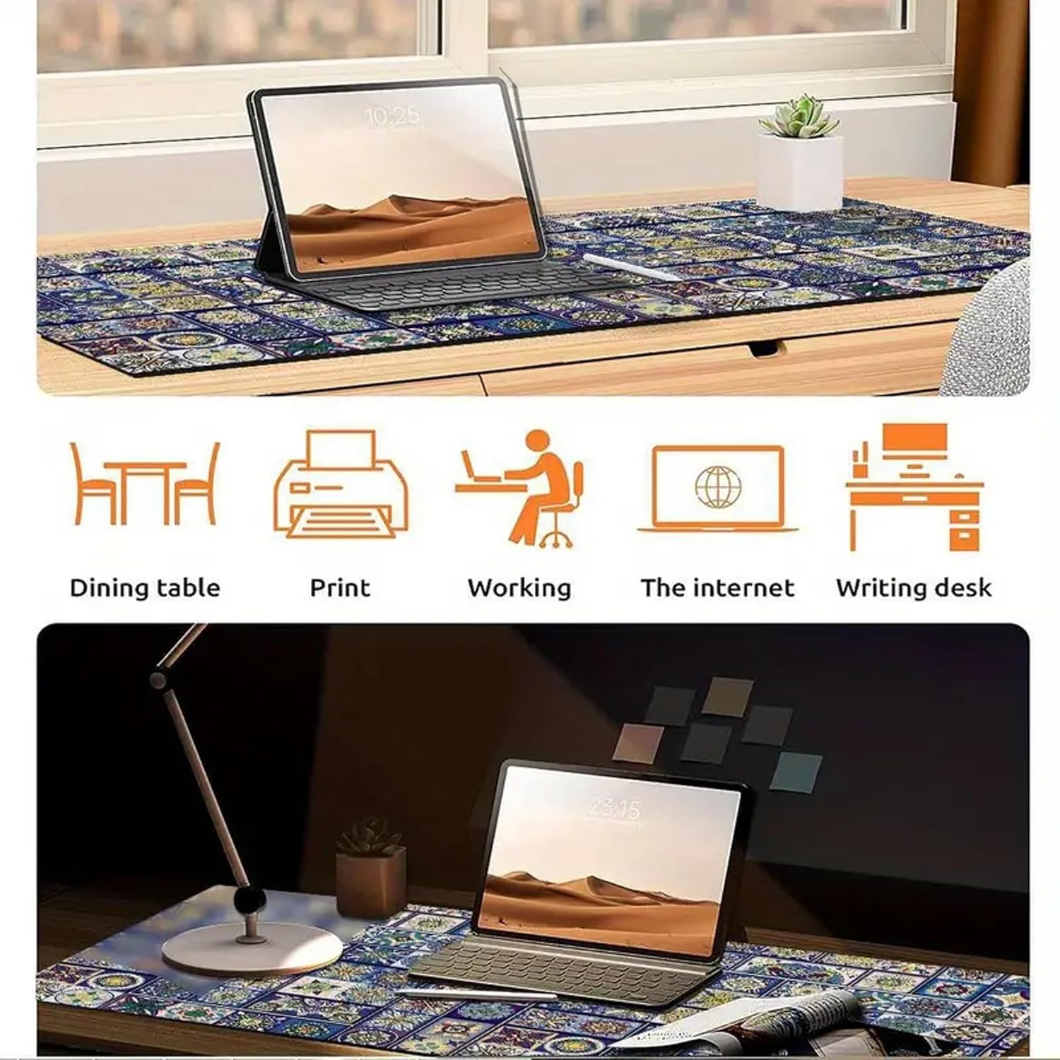 Stone-Inspired Dish Drying Mat - Absorbent, Non-Slip, Stain-Resistant Kitchen Counter Pad Urban Mart
